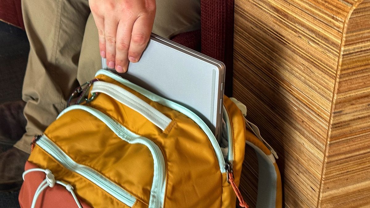 A laptop backpack with well-padded compartments