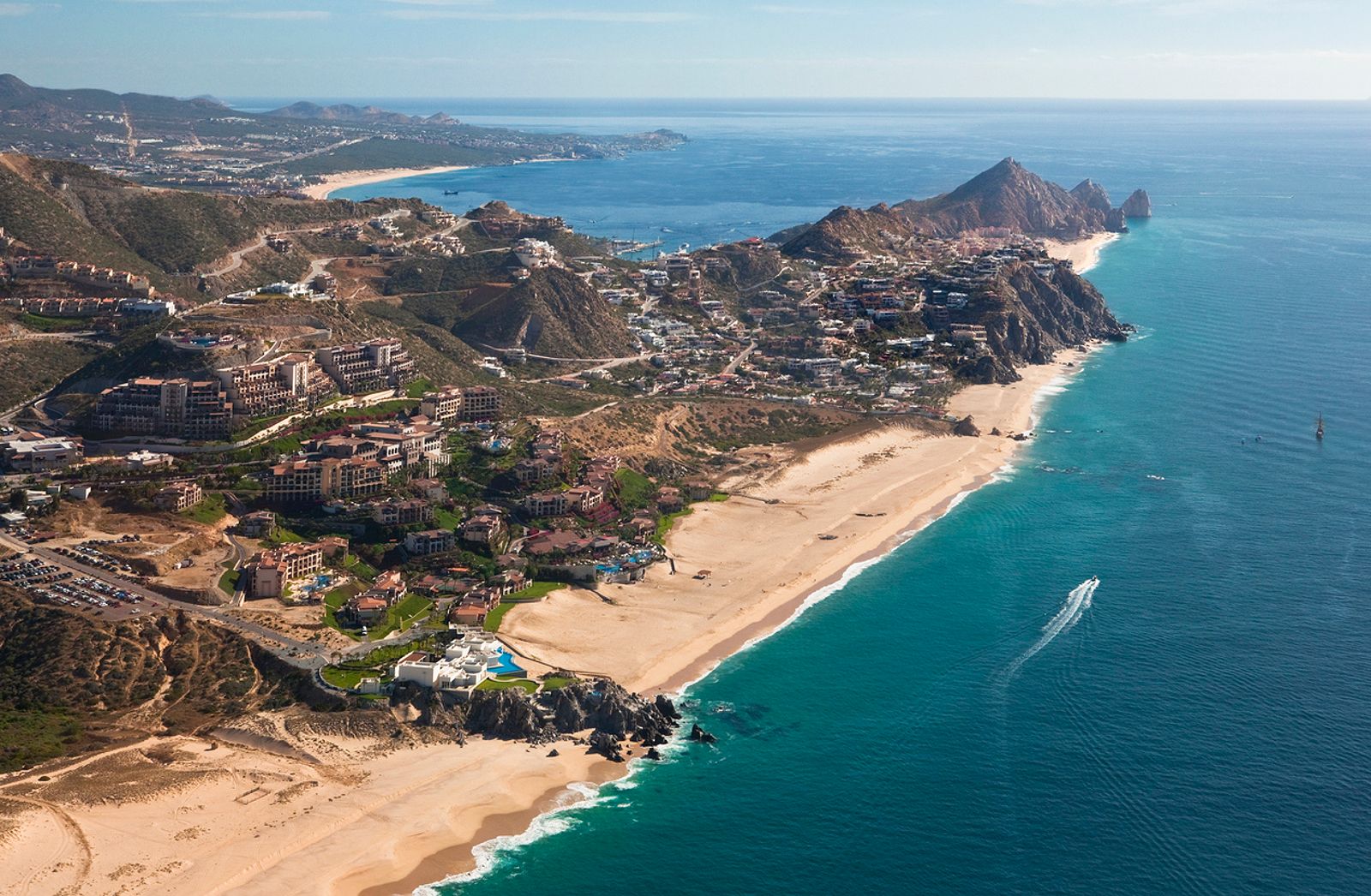 Cabo san lucas aerial view