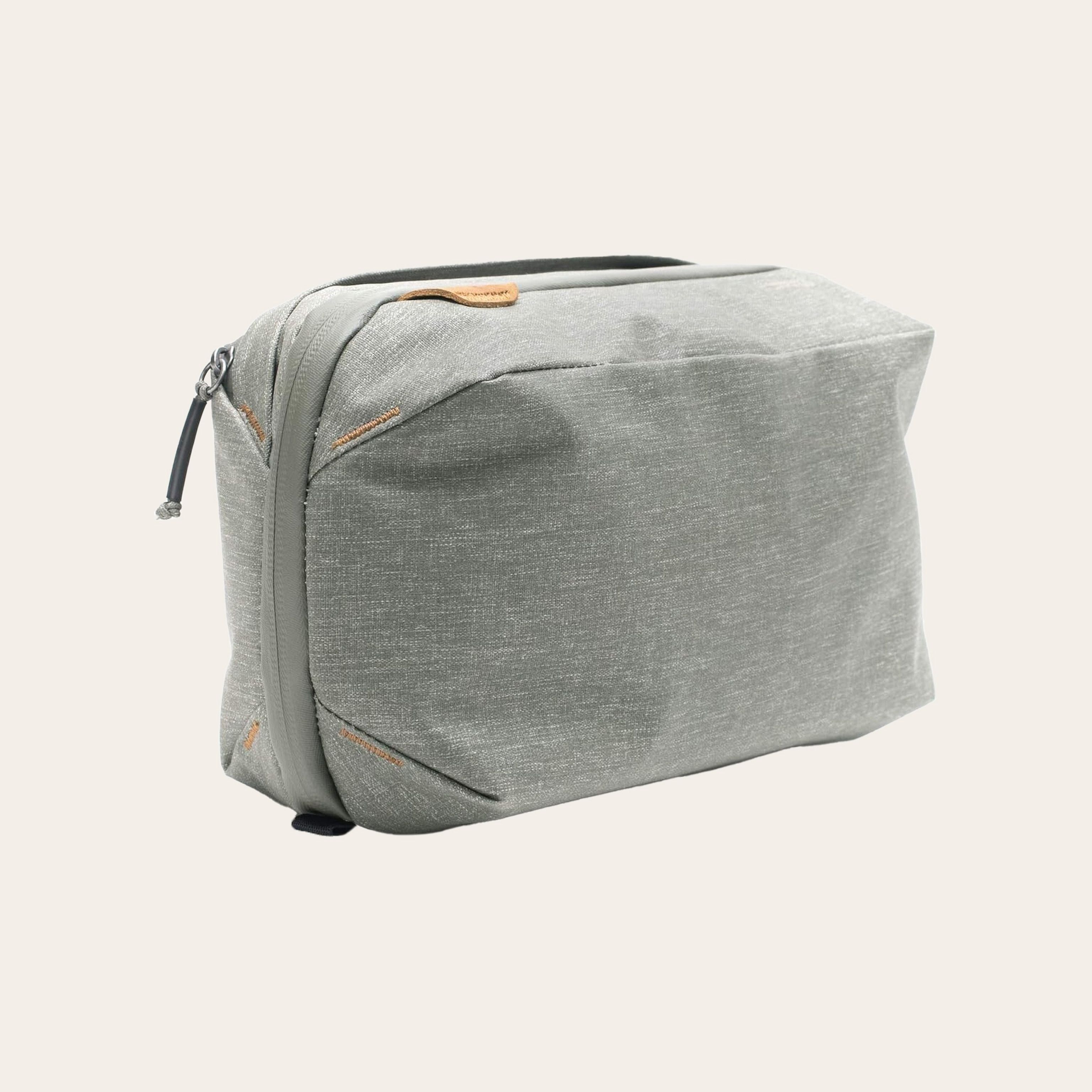 Light gray Peak Design Wash Pouch